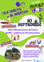 Jornada de Huerto 10 de septiembre