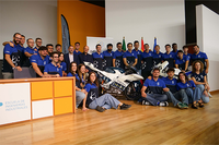 El prototipo MS25 del UMA Racing Team, listo para la próxima competición de MotoStudent
