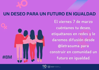 UN DESEO PARA UN FUTURO EN IGUALDAD