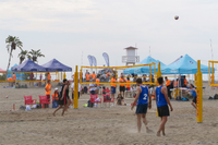 Comienza el Campeonato de España Universitario de Vóley Playa, organizado por la UMA