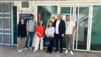 A delegation from the ACQUIST project (Turkey) visits the International Relations Office of the University of Málaga.