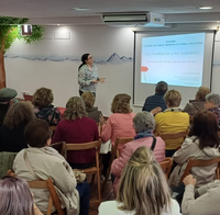 Livia García Faroldi ofrece la charla "La conciliación y los cuidados"