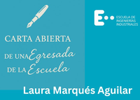 Carta abierta de Laura Marqués Aguilar, egresada de nuestra Escuela