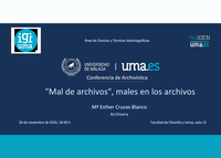 "Mal de archivos", males en los archivos