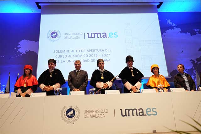 La UMA inaugura el curso 2026/27 reivindicando crecimiento y una financiación a la altura de Málaga