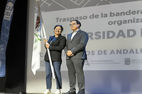 Málaga recibe la bandera para ser sede de la próxima edición de los Campeonatos Andaluces Universitarios
