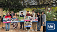 La UMA celebra la entrega de premios de los concursos de fotografía de Cooperación Internacional y UMA With No Borders en un entorno navideño