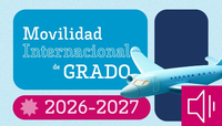 Convocatoria de Movilidad Internacional de Grado - 2026/2027