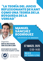 Conferencia Manuel Sánchez Rodríguez