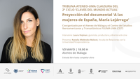 Claves del mundo actual clausura su segunda edición con la proyección de la película documental “A las mujeres de España, María Lejárraga”