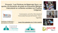 Prácticas de Maternaje Qom