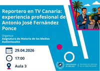 Reportero en TV Canaria: experiencia profesional de Antonio José Fernández Ponce
