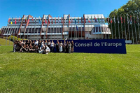 Profesores y Alumnos de Filosofía y Letras participan en un encuentro en Estrasburgo