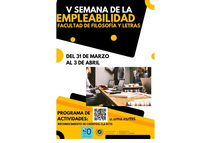 V Semana de la Empleabilidad de la Facultad de Filosofía y Letras