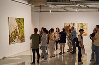 La artista Eva Fernández expone en la Sala Chema Cobo de la Facultad de Bellas Artes