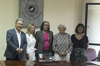 La investigadora Esther Burgos Ostolaza defiende con éxito una tesis sobre Puerto Rico en la UMA