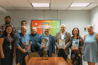 Representantes de la UMA visitan la nueva sede del AMZET de la Universidad Ana G. Méndez Recinto de Cupey en Puerto Rico