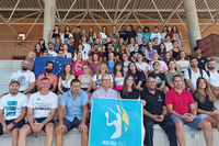 La recepción de los voluntarios internacionales, punto de partida de los primeros juegos europeos universitarios de playa
