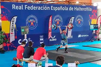 Francisco Javier Mora, estudiante de Económicas, campeón de España universitario de Halterofilia