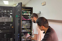 Completado con éxito el despliegue de una red móvil avanzada 6G-5G para la Universidad de Málaga