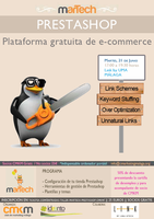 MARTECH DEL CLUB DE MARKETING DE MÁLAGA SOBRE " PRESTASHOP "APRENDE A MANEJAR TU PLATAFORMA DE E-COMMERCE"