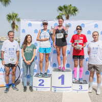La atleta del club running UMA y alumna en prácticas en la DDU ganadora de la Carrera Popular del Colegio de Abogados