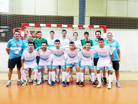 Victoria del equipo de futbol sala de la UMA en los 3º Juegos Europeos Universitarios