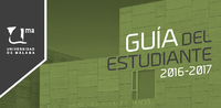 PUBLICADA LA GUÍA DE ESTUDIANTES DE LA FACULTAD  2016/17