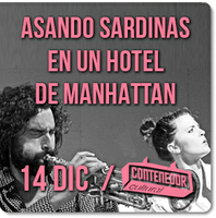 14. DIC. 2016 / ASANDO SARDINAS EN UN HOTEL DE MANHATTAN