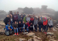 Estudiantes internacionales de la UMA visitan los Dólmenes de Antequera