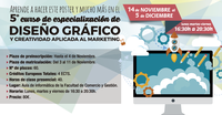 V CURSO DE EXTENSIÓN UNIVERSITARIA EN DISEÑO GRÁFICO: MARKETING CREATIVO Y CREATIVIDAD APLICADA