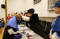 Acto de Imposición de la Medalla de Oro de la Universidad de Málaga a Da. Adelaida de la Calle