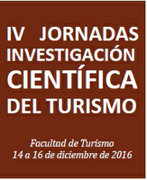 IV Jornadas Investigación Científica del Turismo