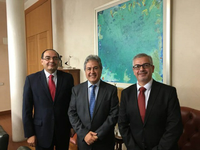 Autoridades de Paraguay visitan la Universidad de Málaga