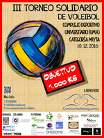TORNEO SOLIDARIO DE VOLEIBOL A BENEFICIO DE CORAZONES MALAGUEÑOS