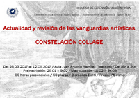 III Curso de Extensión Universitaria: Actualidad y revisión de las vanguardias artísticas. Constelación collage.