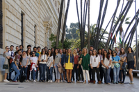 La UMA y el IAJ muestran a estudiantes Erasmus la cultura de la capital con el programa "A Journey to Málaga"