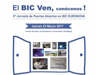 5ª JORNADA DE PUERTAS ABIERTAS EN BIC EURONOVA, EL BIC VEN, CONÓCENOS! 