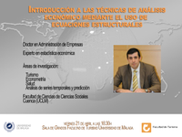 Seminario sobre Introducción a las técnicas de análisis económico mediante el uso de ecuaciones estructurales