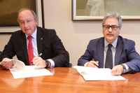 Convenio de colaboración entre la Universidad de Málaga y la institución científica Carlomagno 