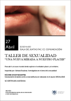 TALLER DE SEXUALIDAD “UNA NUEVA MIRADA A NUESTRO PLACER”