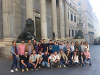 LOS ALUMNOS DEL GRADO EN GESTIÓN Y ADMINISTRACIÓN PÚBLICA VISITAN EL CONGRESO Y EL SENADO