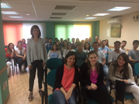 VISITA DE LOS ALUMNOS DE GAP A LA SEDE PROVINCIAL DE LA UGT