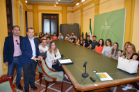 VISITA DE LOS ALUMNOS DE GAP Y CONFERENCIA DEL DELEGADO DEL GOBIERNO DE LA JUNTA DE ANDALUCÍA EN MÁLAGA