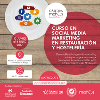 LA CÁTEDRA DE HOSTELERÍA MAHOS INICIA SUS ACTIVIDADES CON EL CURSO DE SOCIAL MEDIA MARKETING EN RESTAURACIÓN Y HOSTELERÍA