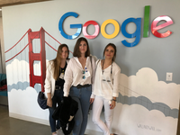 ALUMNAS DEL GRADO EN MARKETING VISITAN LA SEDE DE GOOGLE EN CALIFORNIA AL RESULTAR GANADORES DEL PROYECTO ACTIVA TU CIUDAD 