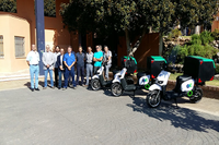 La UMA adquiere tres scooters eléctricos 'Silence' para los desplazamientos de su personal de mantenimiento