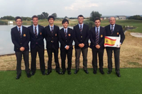Un alumno de la UMA, medalla de oro en el Campeonato de Europa Absoluto de Golf con el equipo de España
