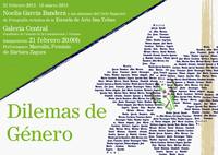 Galería Central (Central Gallery) opens exhibition "Dilemas de Género" (Gender Dilemmas)