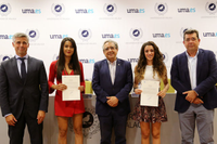 Entregadas las becas de movilidad internacional Manuel Molina